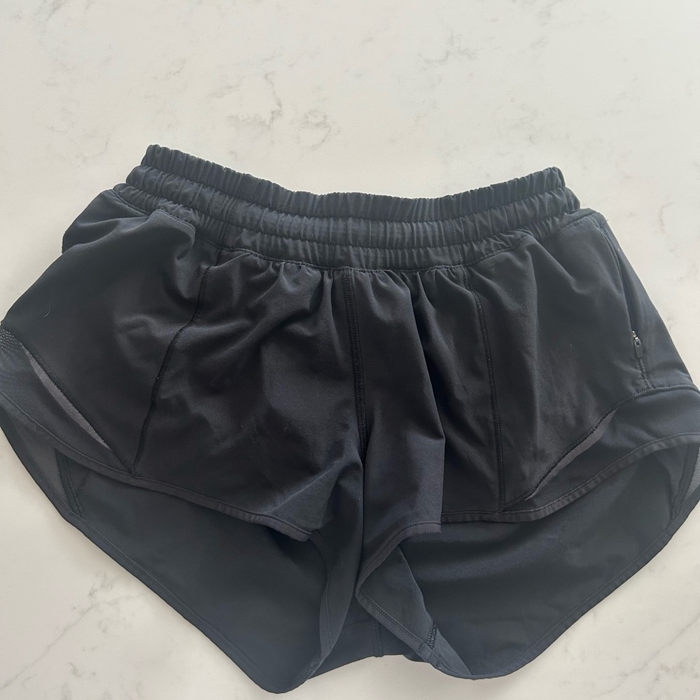 Lululemon Athletica Black Athletic Shorts